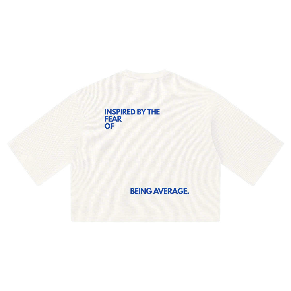 OVERSIZED WAFFLE TEE