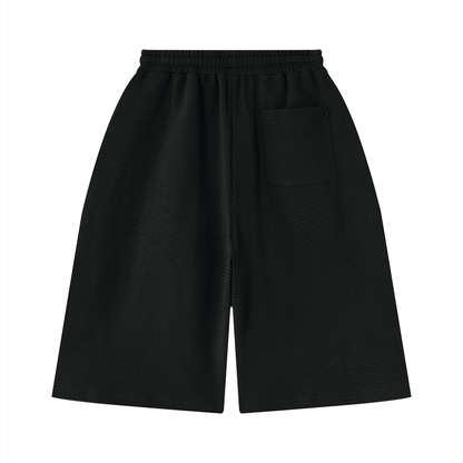 WAFFLE KNIT SHORTS