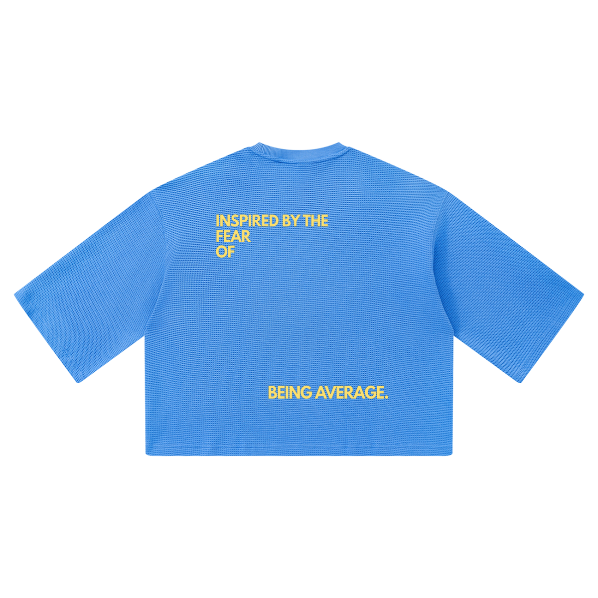 OVERSIZED WAFFLE TEE