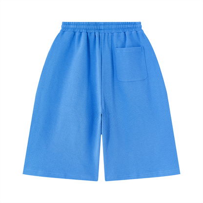 WAFFLE KNIT SHORTS