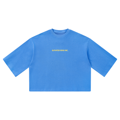 OVERSIZED WAFFLE TEE